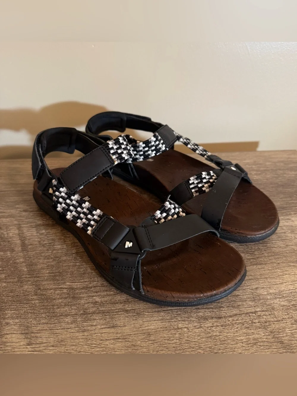 Merrell Around Town Sunvue Woven Performance Sandals 2224560 Women’s Size 8